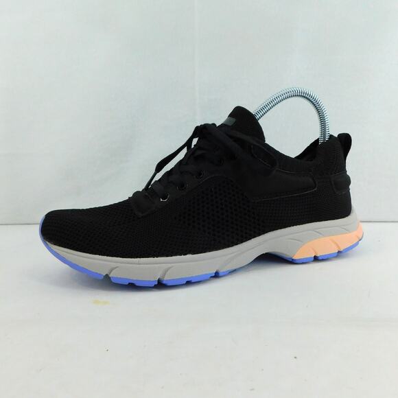 Vionic Endure Textile Women's Black Low Top Sneakers Size 7.5 Shoes - Picture 1 of 10